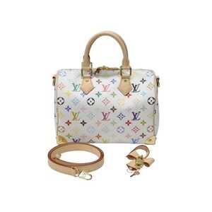 LOUIS VUITTON LV TM Speedy Bandouliere handbag Monogram Brown